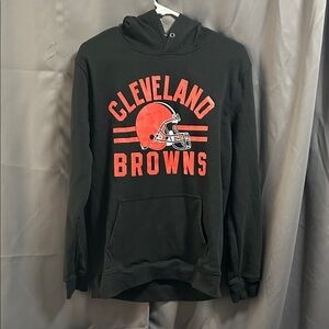 Cleveland Browns Black and Red Hoodie